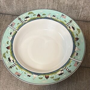 Coastal Scene Ceramic Bowl